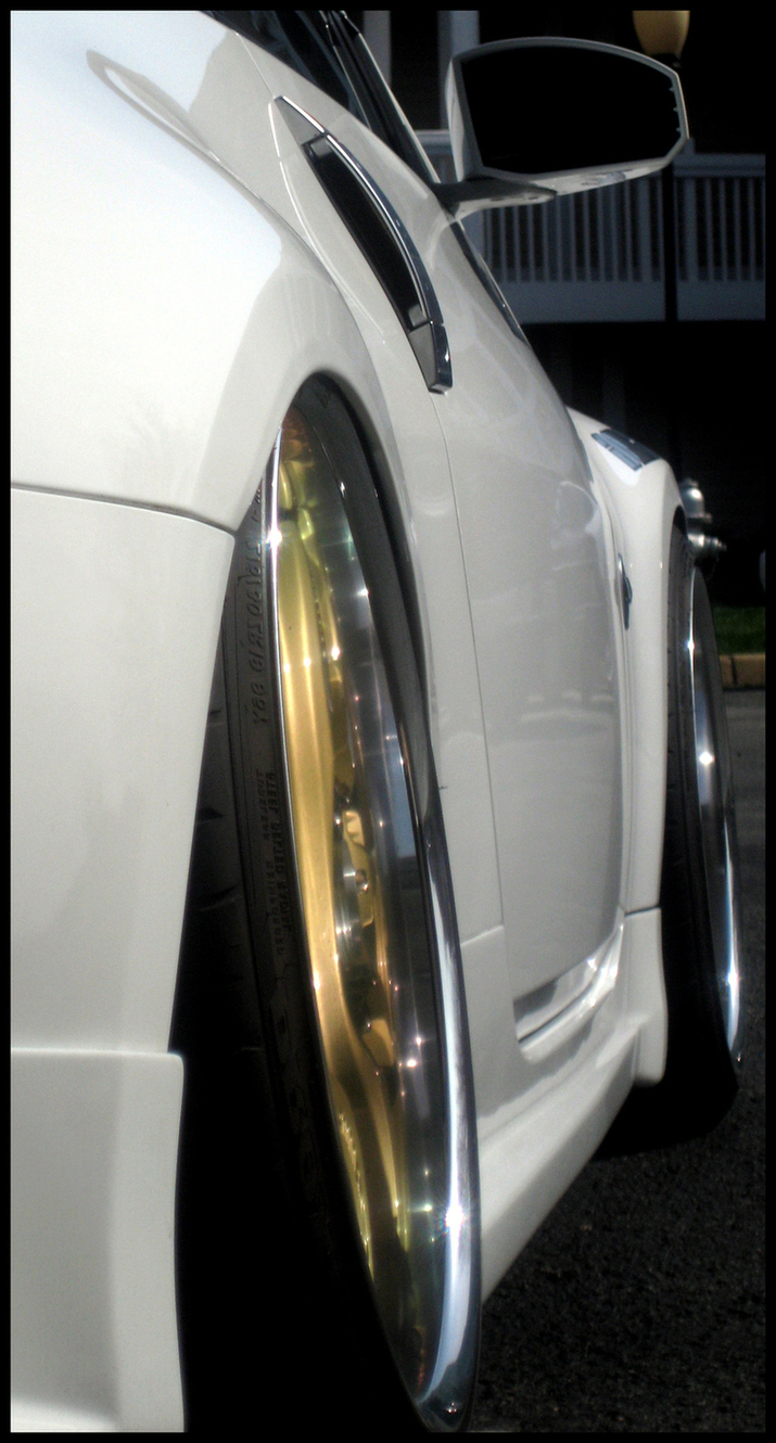 photo 10 Nissan 350Z custom wheels Rays Engineering Volk Racing GT-S 19x9.5, ET +2, tire size 255/30 R19. 19x10.5 ET-7 275/30 R19