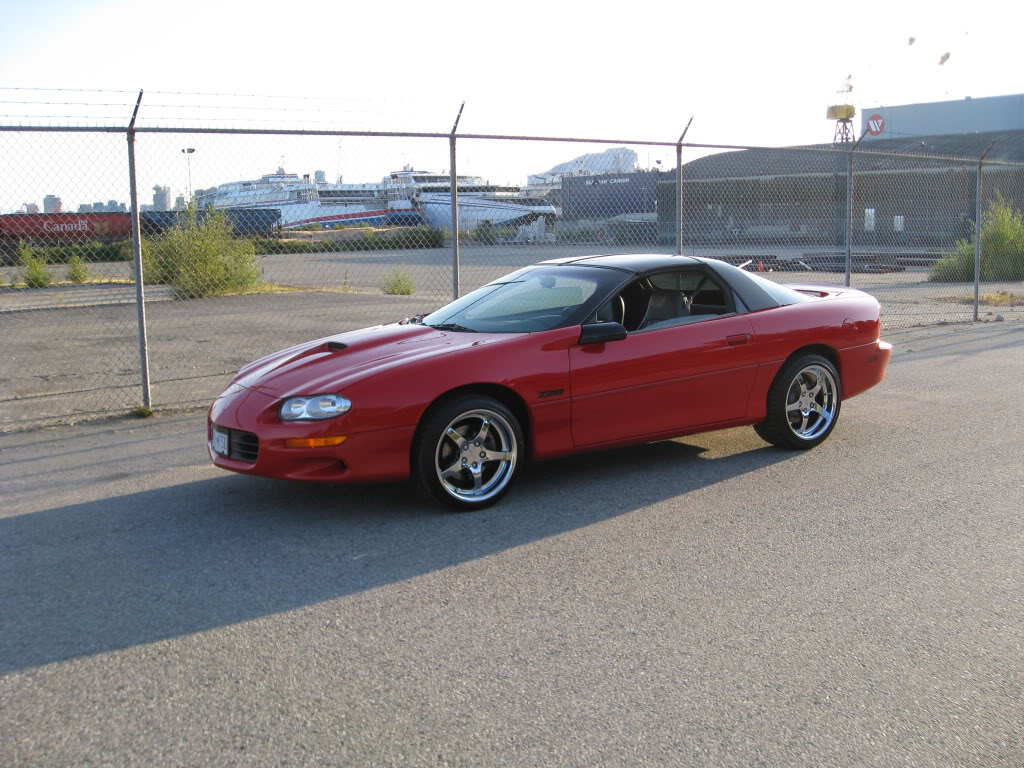 photo 2 Chevrolet Camaro custom wheels   18x10.5, ET , tire size 275/35 R18. x ET 295/35 R