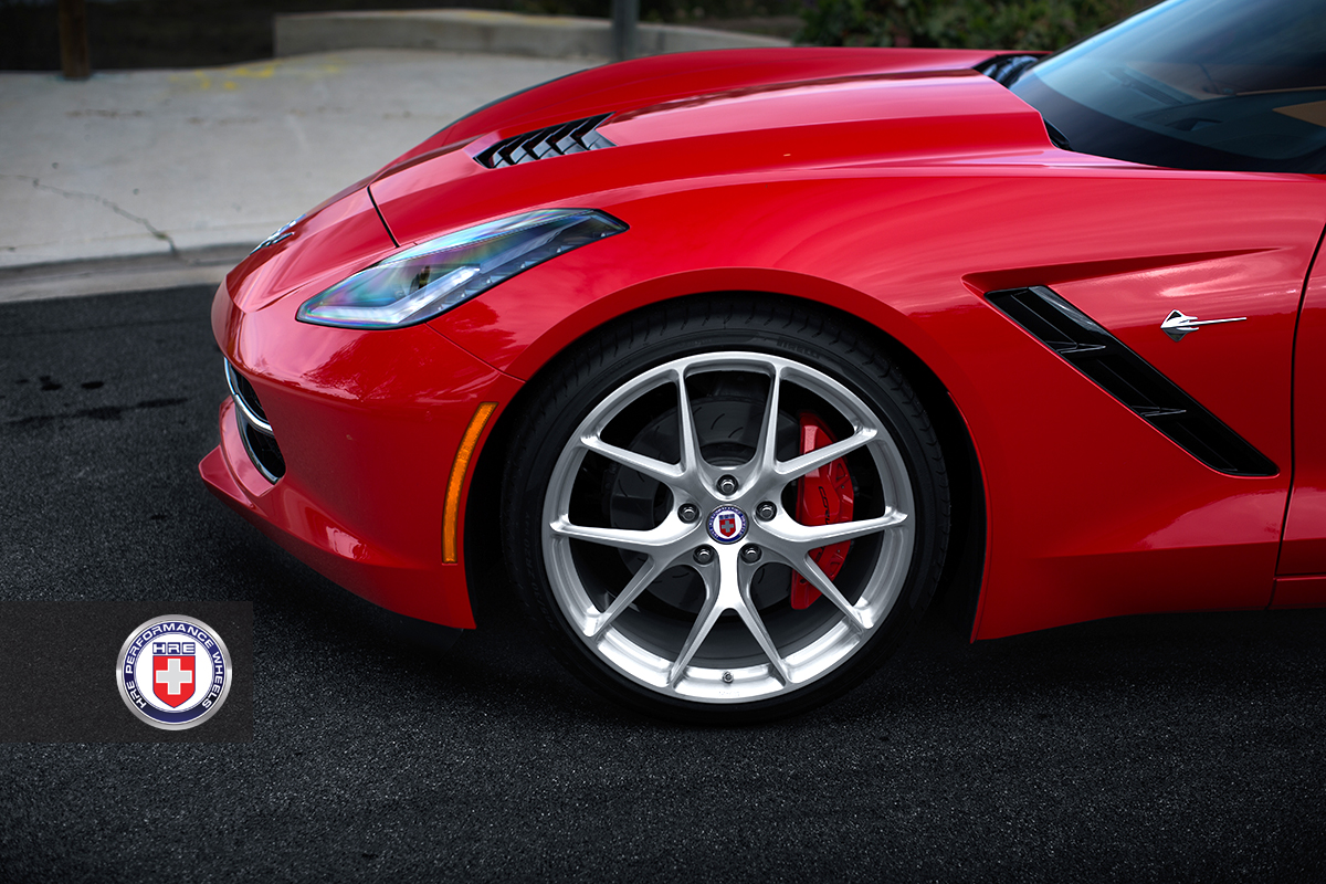 photo 2 Chevrolet Corvette Stingray custom wheels HRE P101 x, ET , tire size X R. x ET 