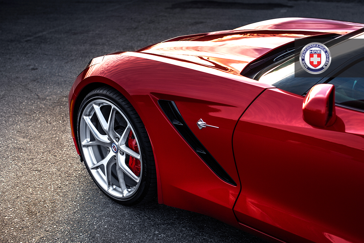 photo 9 Chevrolet Corvette Stingray custom wheels HRE P101 x, ET , tire size X R. x ET 