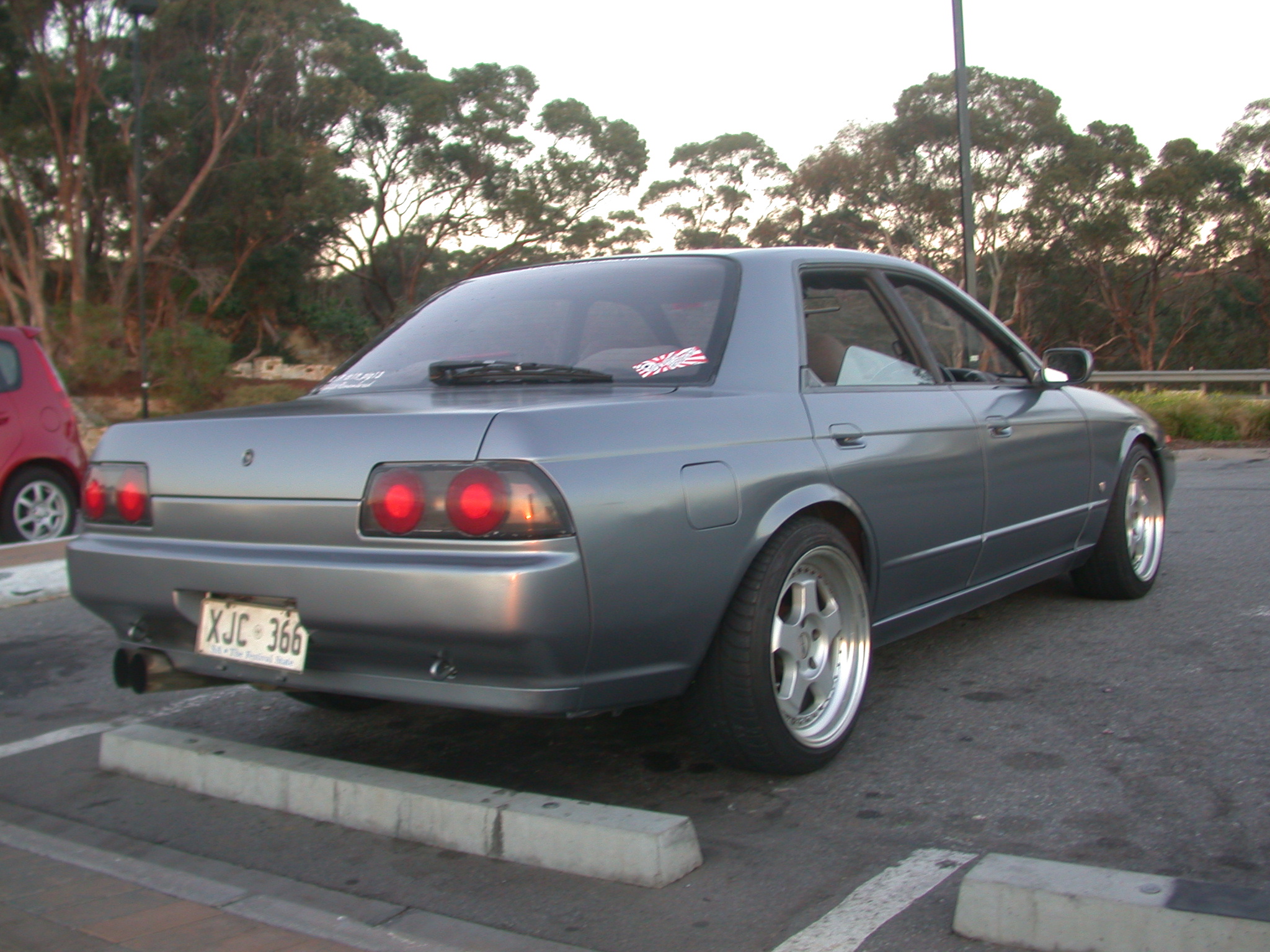 photo 4 Nissan R31-R34 Skyline 4dr custom wheels OZ Racing  17x9.0, ET +24, tire size 235/45 R17. 17x9.0 ET+24 
