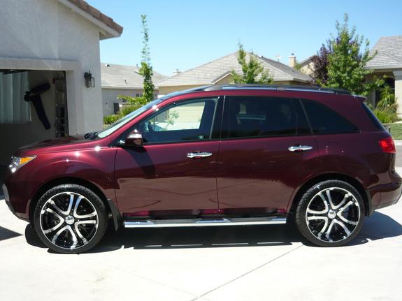 photo 2 Acura MDX custom wheels Incubus  Paranormal IA 500 22x, ET , tire size 265/35 R22. x ET 