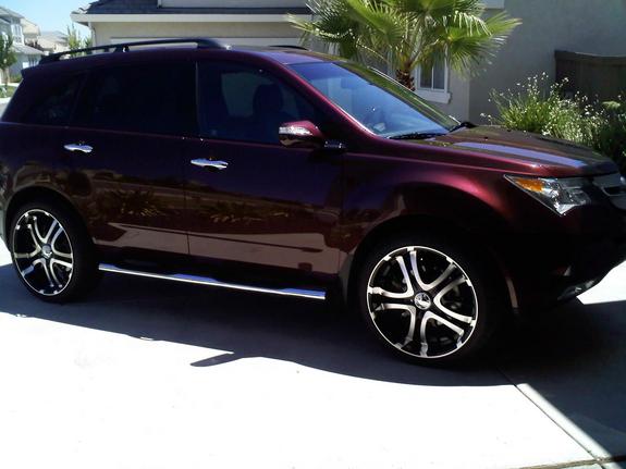 photo 3 Acura MDX custom wheels Incubus  Paranormal IA 500 22x, ET , tire size 265/35 R22. x ET 