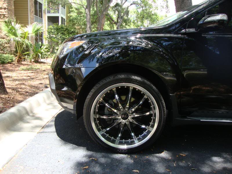 photo 2 Acura MDX custom wheels   22x9.0, ET +15, tire size 265/35 R22. x ET 