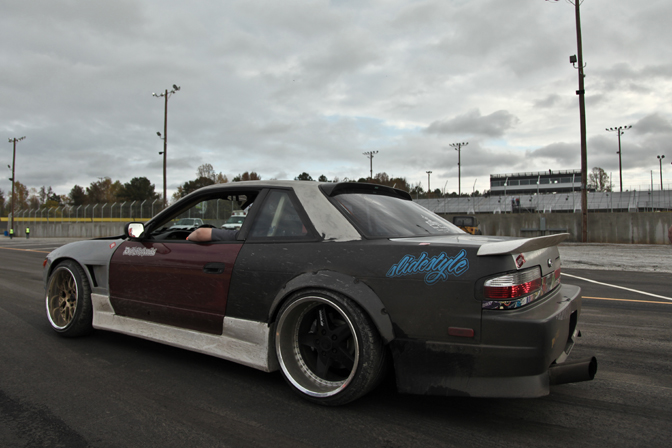 photo 1 Nissan S13 custom wheels Weds Kranze ERM 18x10.0, ET -5, tire size 235/40 R18. 18x12.0 ET-5 255/35 R18