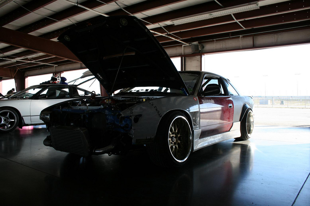 photo 2 Nissan S13 custom wheels Weds Kranze ERM 18x10.0, ET -5, tire size 235/40 R18. 18x12.0 ET-5 255/35 R18
