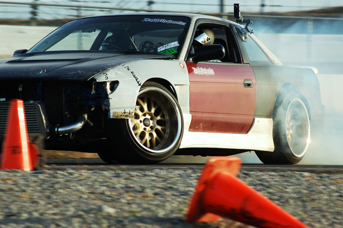 photo 8 Nissan S13 custom wheels Weds Kranze ERM 18x10.0, ET -5, tire size 235/40 R18. 18x12.0 ET-5 255/35 R18