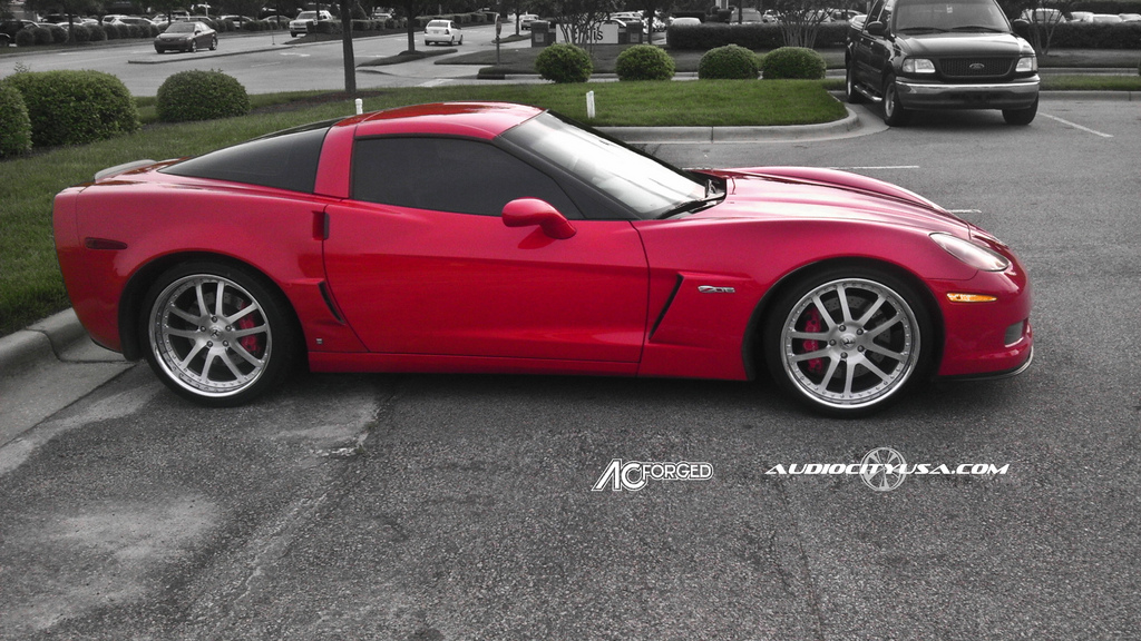 photo 2 Chevrolet Corvette custom wheels AC  Forged 312 x, ET , tire size X R. x ET 