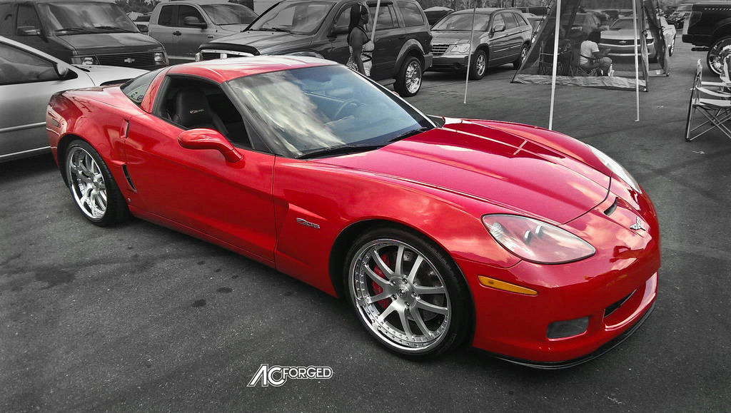 photo 6 Chevrolet Corvette custom wheels AC  Forged 312 x, ET , tire size X R. x ET 