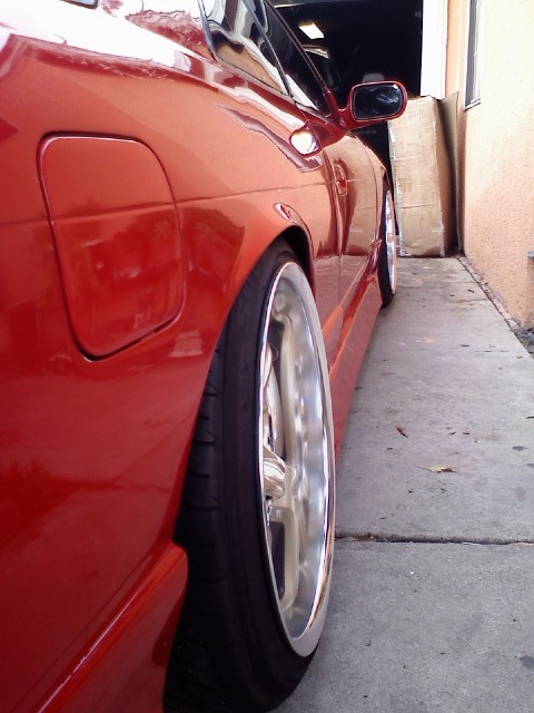 photo 4 Nissan S13 custom wheels Rays Engineering Volk Racing GT-C 17x9.0, ET +7, tire size 215/45 R17. 18x10.0 ET+5 225/40 R18