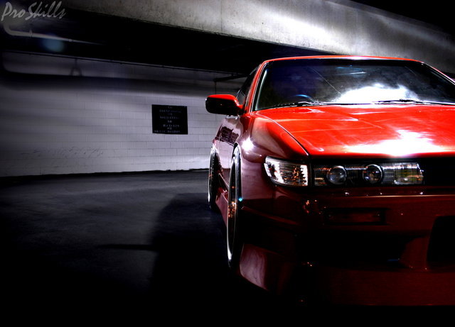 photo 3 Nissan S13 custom wheels Veilside Andrew Dish 18x9.0, ET +7, tire size 225/45 R18. 18x10.0 ET-3 235/45 R18