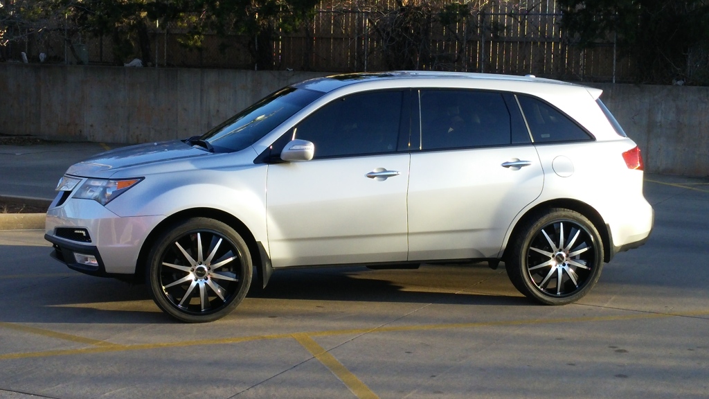 photo 1 Acura MDX custom wheels   22x, ET , tire size 265/35 R22. x ET 