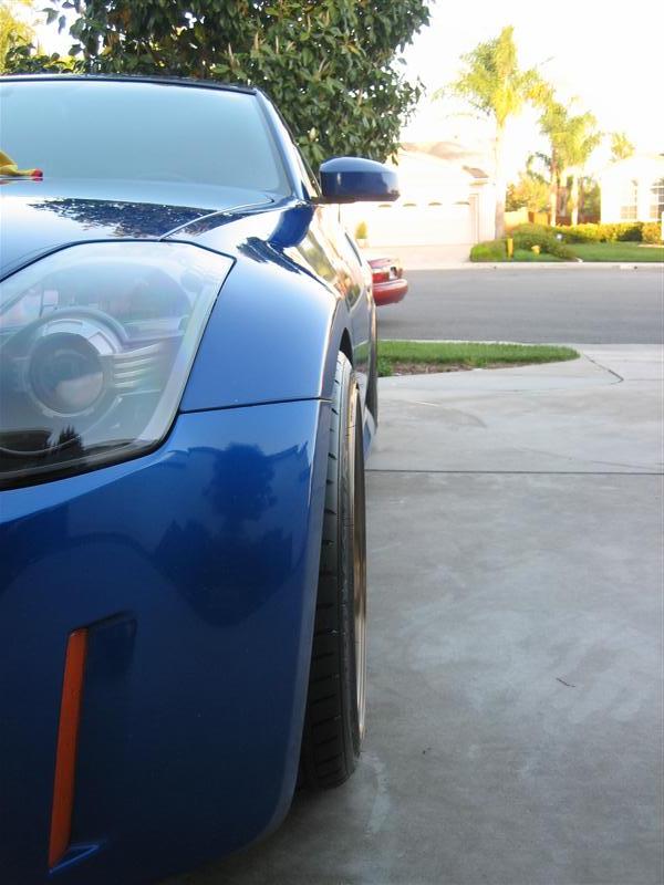 photo 3 Nissan 350Z custom wheels Rays Engineering Volk Racing TE37 18x9.5, ET +12, tire size 245/35 R18. 19x10.5 ET+15 275/35 R19