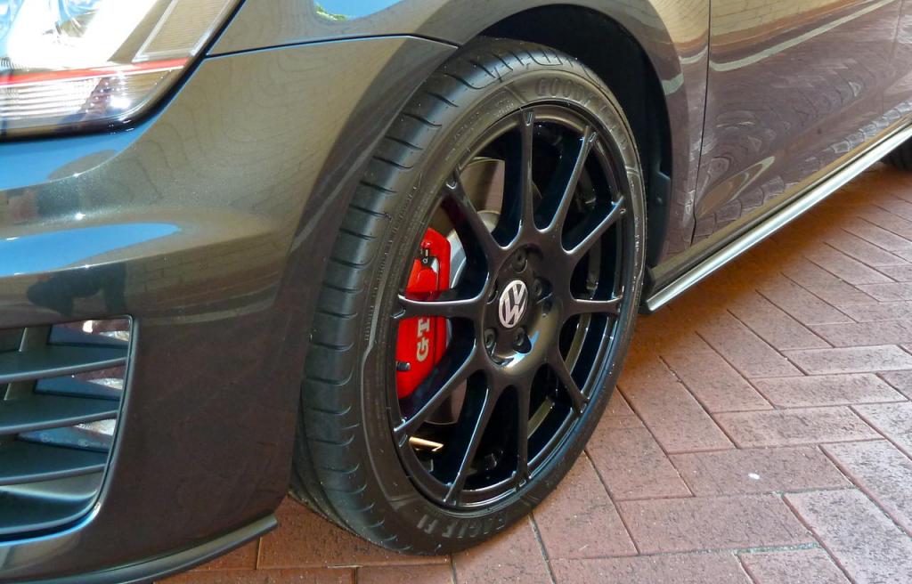 photo 1 Volkswagen Golf GTI custom wheels VW MOTORSPORT 18x7.5, ET +51, tire size X R18. x ET