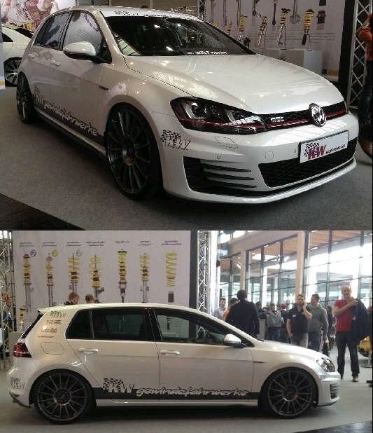 photo 1 Volkswagen Golf GTI custom wheels OZ SUPERTURISMO LM 19x8.5, ET +44, tire size X R19. x ET