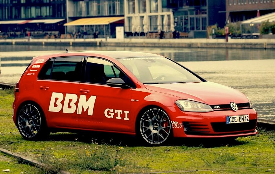 photo 2 Volkswagen Golf GTI custom wheels BBS CH-R 19x8.5, ET +48, tire size X R19. x ET