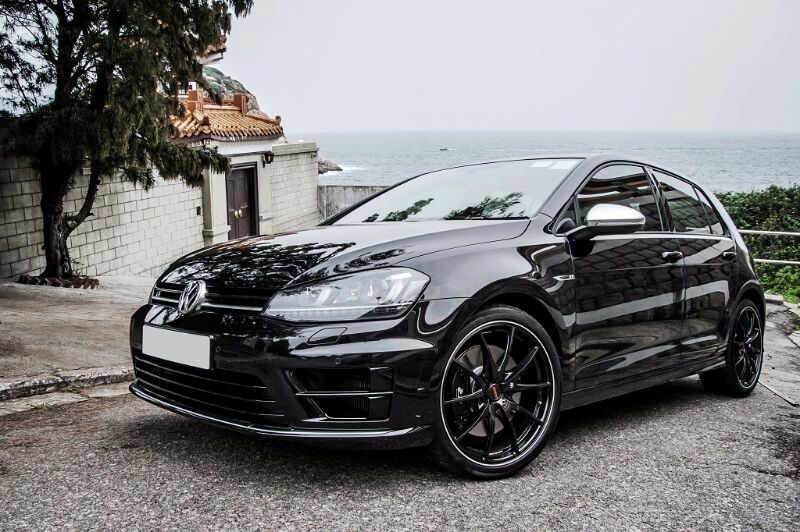 photo 2 Volkswagen Golf GTI custom wheels VOLK RACING G25 19x8.0, ET +48, tire size X R19. x ET 