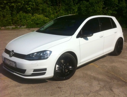photo 2 Volkswagen Golf GTI custom wheels OXIGIN CONCAVE BLACK 18x8.5, ET , tire size X R18. x ET