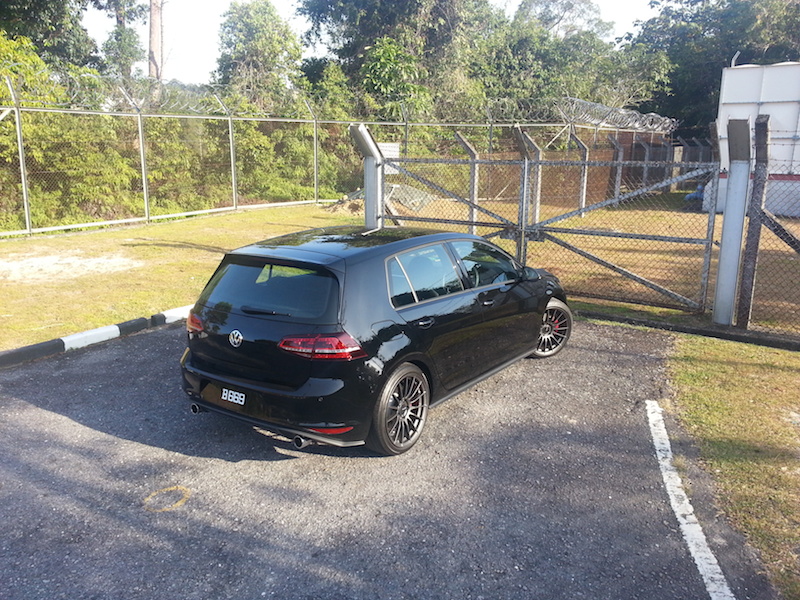 photo 2 Volkswagen Golf GTI custom wheels ENKEI  RS05-RR 18x8.5, ET +45, tire size X R18. x ET 