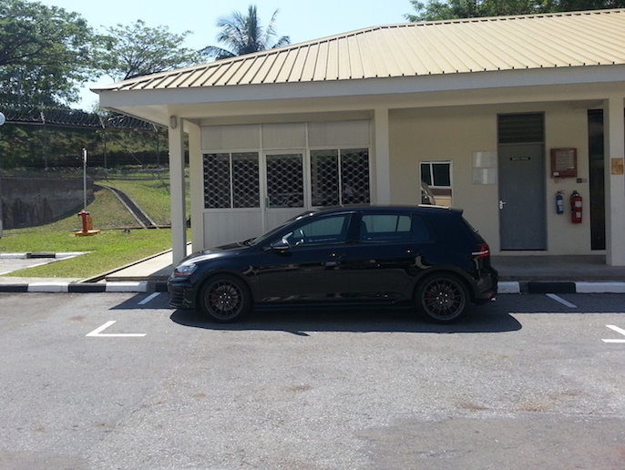 photo 3 Volkswagen Golf GTI custom wheels ENKEI  RS05-RR 18x8.5, ET +45, tire size X R18. x ET 