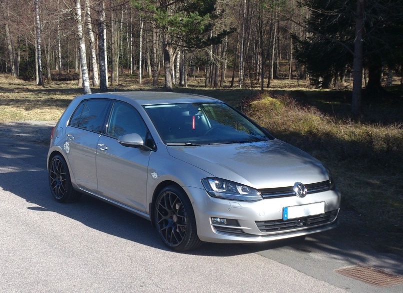 photo 1 Volkswagen Golf GTI custom wheels ISPIRI  ISR1 19x8.5, ET +45, tire size X R19. x ET 