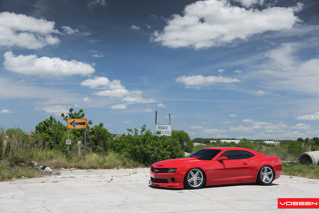 photo 2 Chevrolet Camaro custom wheels Vossen VVS-CV5 20x9.0, ET , tire size X R20. 20x10.5 ET