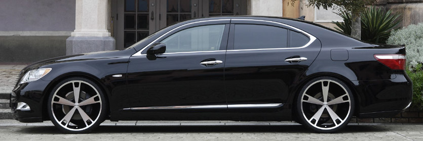 photo 3 Lexus LS 460 custom wheels Fabulous MB-5 22x8.5, ET +30, tire size 245/30 R22. 22x10.0 ET+36 295/25 R22