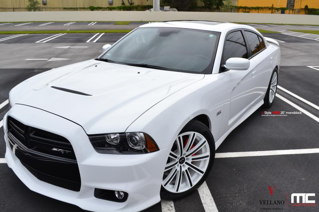 photo 2 Dodge Charger custom wheels VELLANO VM03 x, ET , tire size X R. x ET 