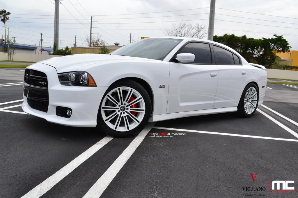 photo 4 Dodge Charger custom wheels VELLANO VM03 x, ET , tire size X R. x ET 