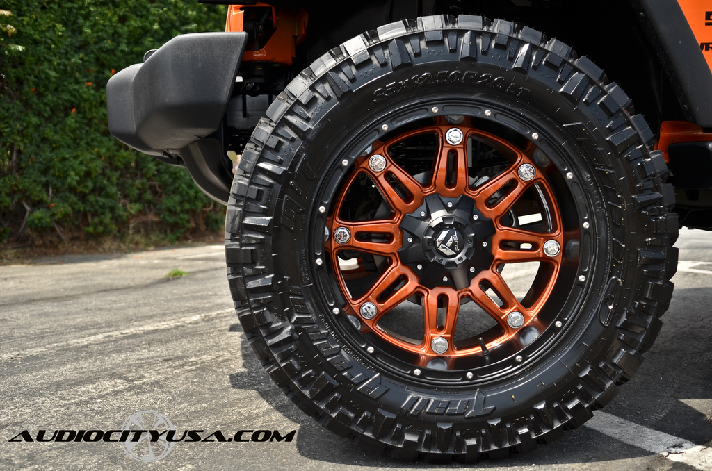 photo 1 Jeep Wrangler custom wheels Fuel  Hostage 20x9.0, ET , tire size 305/60 R20. x ET 
