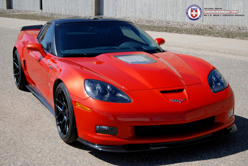 photo 2 Chevrolet Corvette custom wheels HRE P40SC 19x10.5, ET , tire size 285/30 R19. 20x13.0 ET 345/25 R20