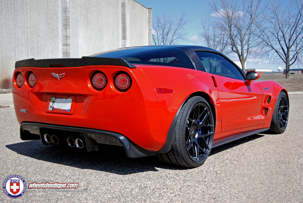 photo 3 Chevrolet Corvette custom wheels HRE P40SC 19x10.5, ET , tire size 285/30 R19. 20x13.0 ET 345/25 R20