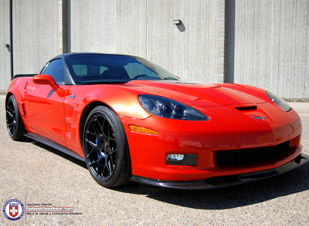 photo 4 Chevrolet Corvette custom wheels HRE P40SC 19x10.5, ET , tire size 285/30 R19. 20x13.0 ET 345/25 R20