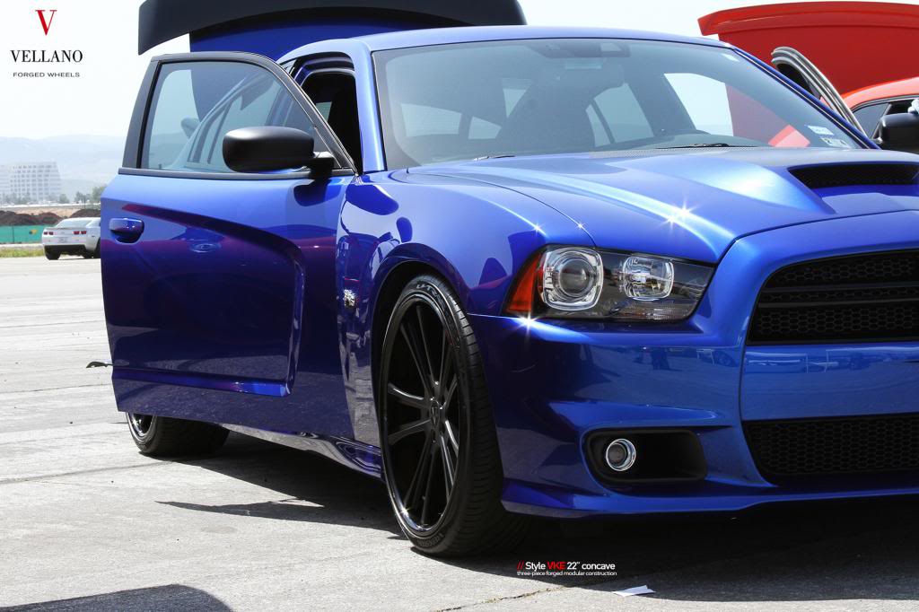 photo 2 Dodge Charger custom wheels VELLANO VKE 22x, ET , tire size X R22. x ET
