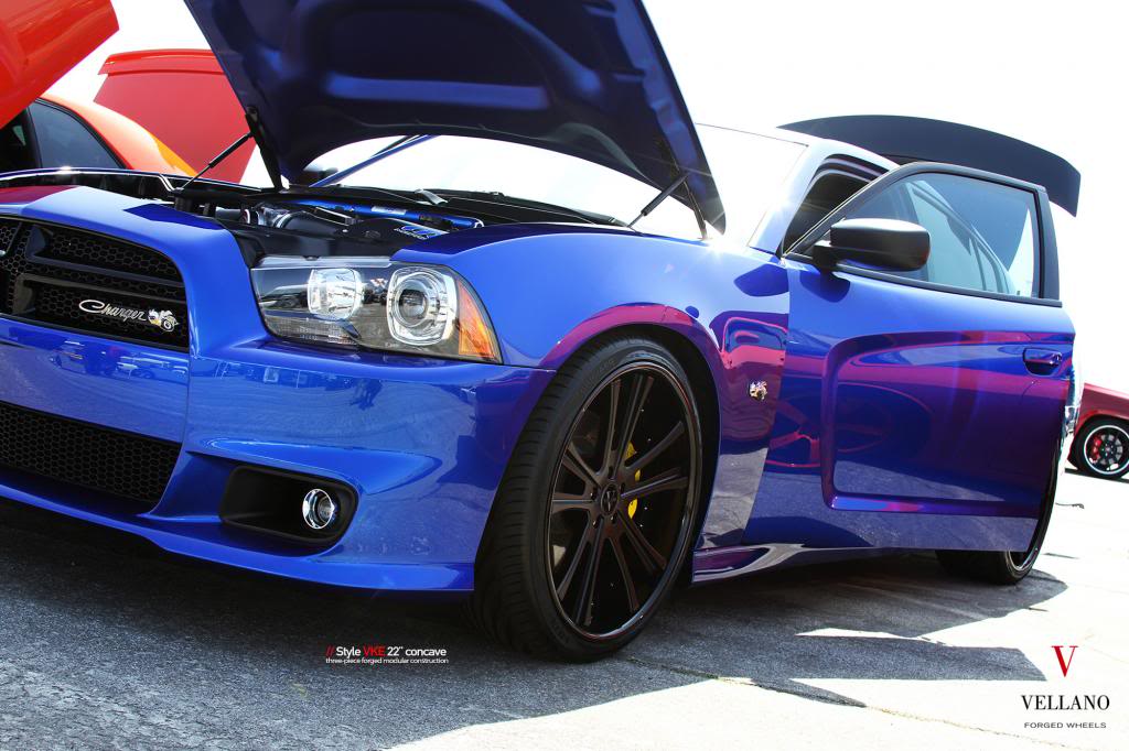 photo 1 Dodge Charger custom wheels VELLANO VKE 22x, ET , tire size X R22. x ET