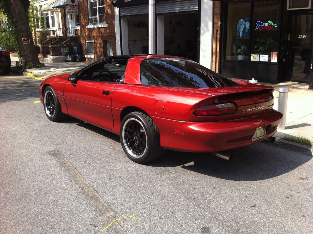 photo 2 Chevrolet Camaro custom wheels C5 Z06 18x9.5, ET , tire size 275/40 R18. 18x10.5 ET 315/30 R18