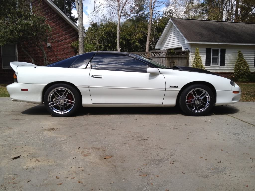 photo 2 Chevrolet Camaro custom wheels C6 Z06 17x9.5, ET , tire size 245/45 R17. 18x10.5 ET 295/30 R18