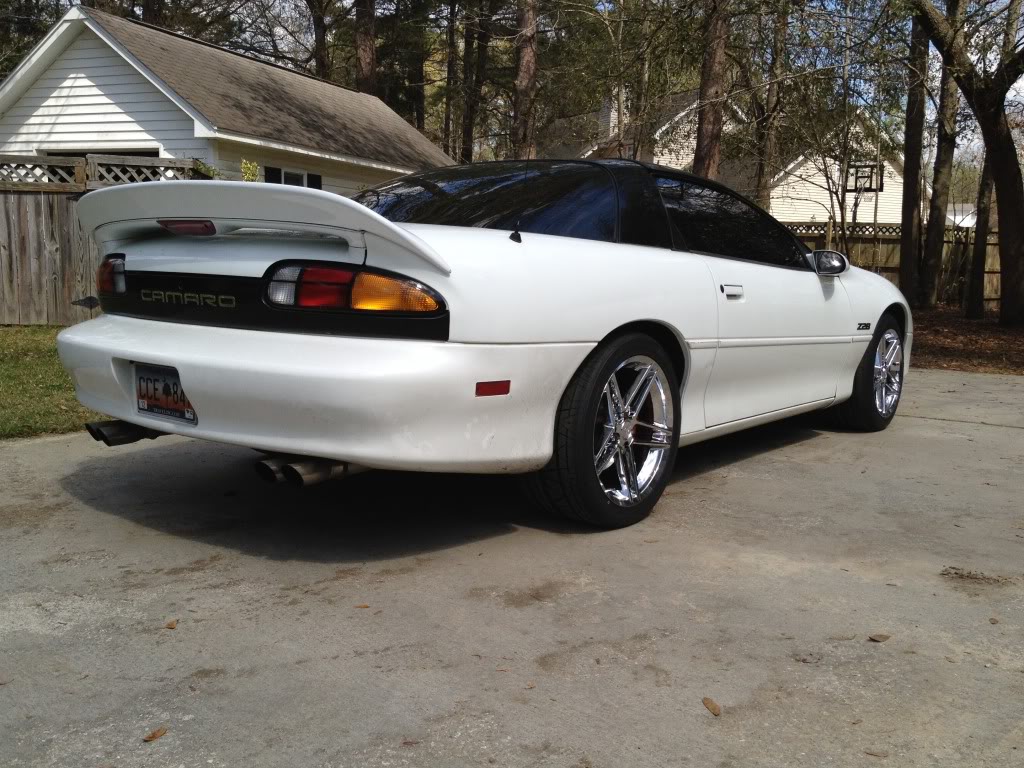 photo 1 Chevrolet Camaro custom wheels C6 Z06 17x9.5, ET , tire size 245/45 R17. 18x10.5 ET 295/30 R18