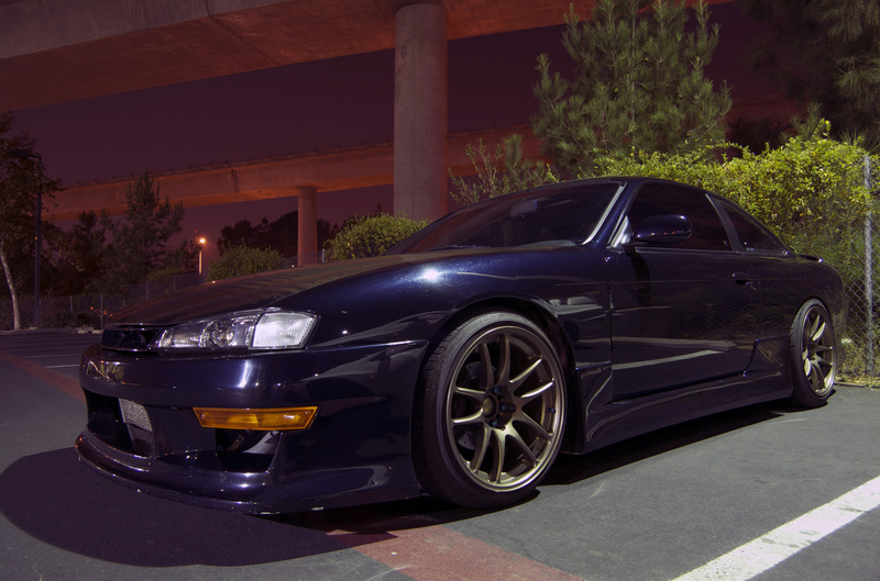 photo 1 Nissan S14 custom wheels Work Wheels Emotion CRKai 18x9.5, ET +12, tire size 235/40 R18. x ET 255/35 R