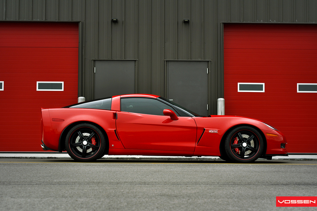 photo 3 Chevrolet Corvette custom wheels Vossen VVS-087 19x10.0, ET , tire size X R19. 20x12.5 ET