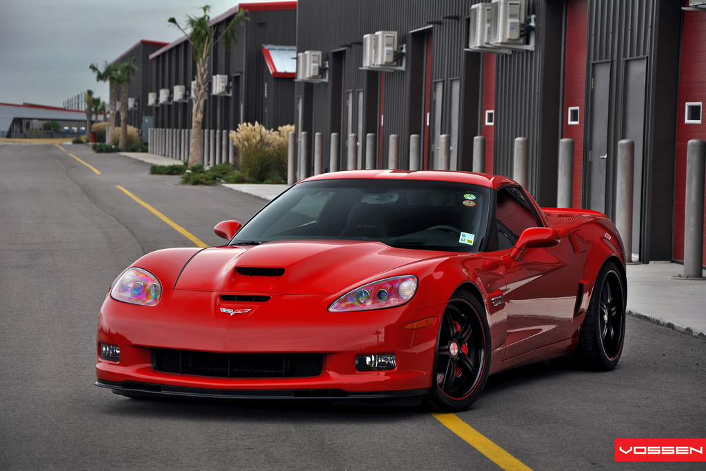 photo 5 Chevrolet Corvette custom wheels Vossen VVS-087 19x10.0, ET , tire size X R19. 20x12.5 ET