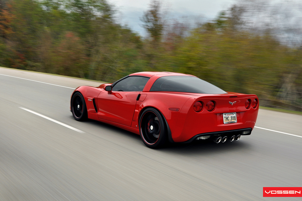 photo 7 Chevrolet Corvette custom wheels Vossen VVS-087 19x10.0, ET , tire size X R19. 20x12.5 ET