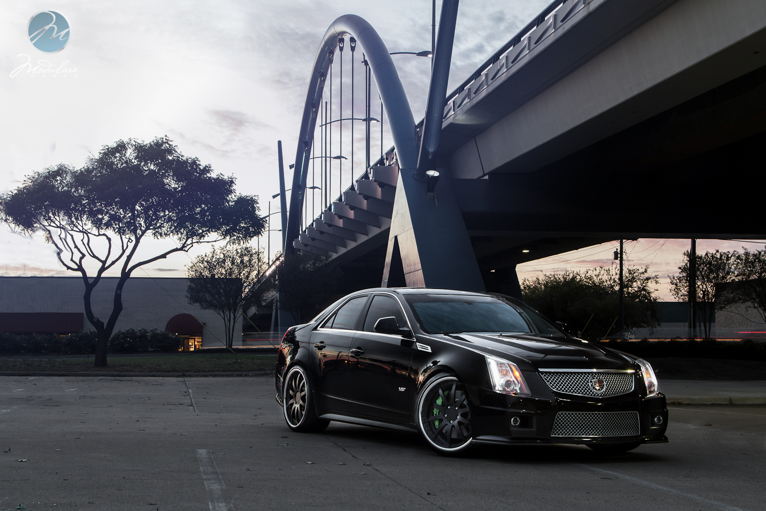photo 3 Cadillac CTS-V custom wheels Modulare M15 21x9.0, ET , tire size X R21. 21x10.5 ET 