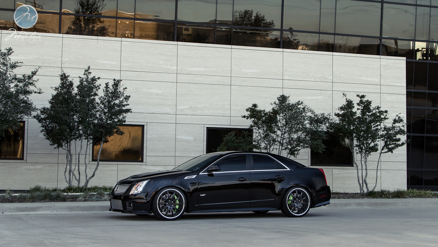 photo 7 Cadillac CTS-V custom wheels Modulare M15 21x9.0, ET , tire size X R21. 21x10.5 ET 