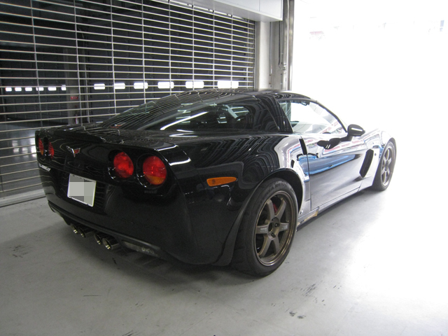 photo 2 Chevrolet Corvette custom wheels Volk TE37 18x9.5, ET +35, tire size X R18. 19x12.0 ET+57 