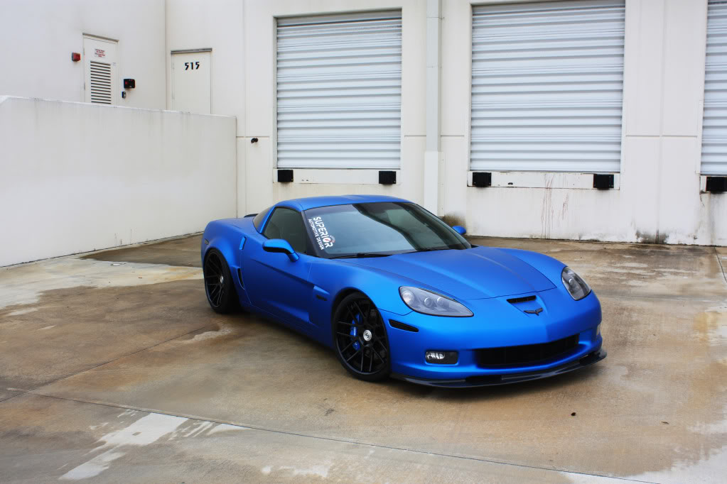 photo 2 Chevrolet Corvette custom wheels CF Strasse SM7 20x10.0, ET , tire size 275/25 R20. 20x13.0 ET 345/25 R20