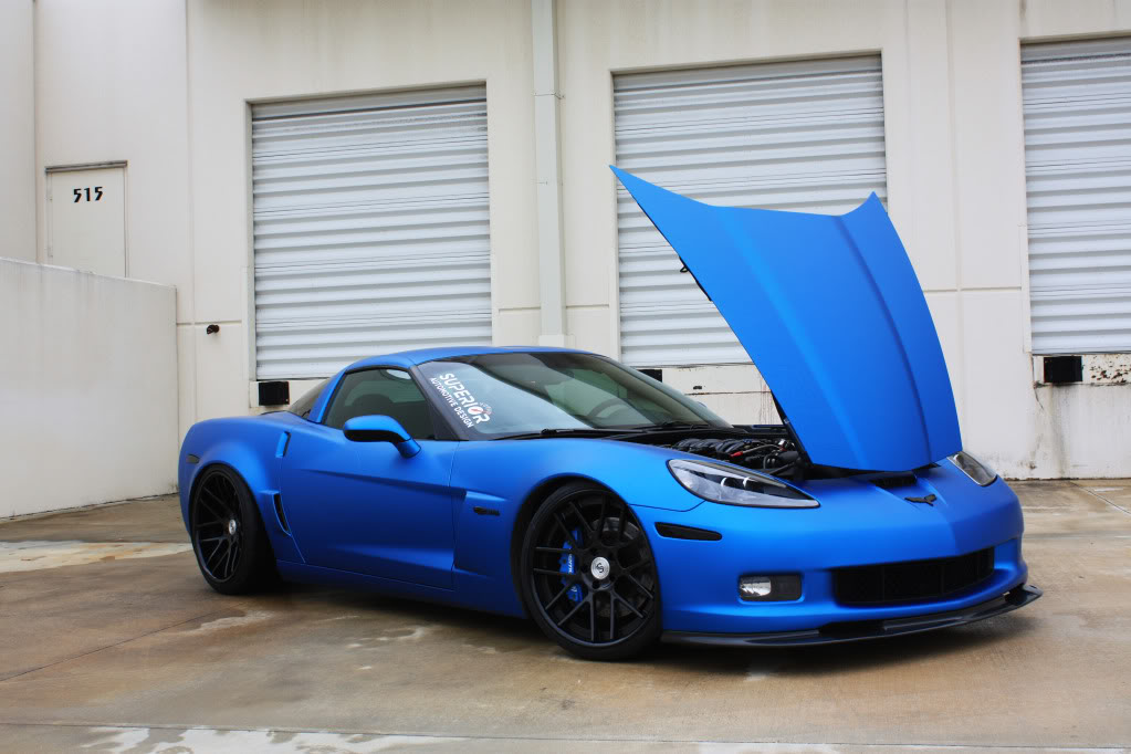 photo 5 Chevrolet Corvette custom wheels CF Strasse SM7 20x10.0, ET , tire size 275/25 R20. 20x13.0 ET 345/25 R20