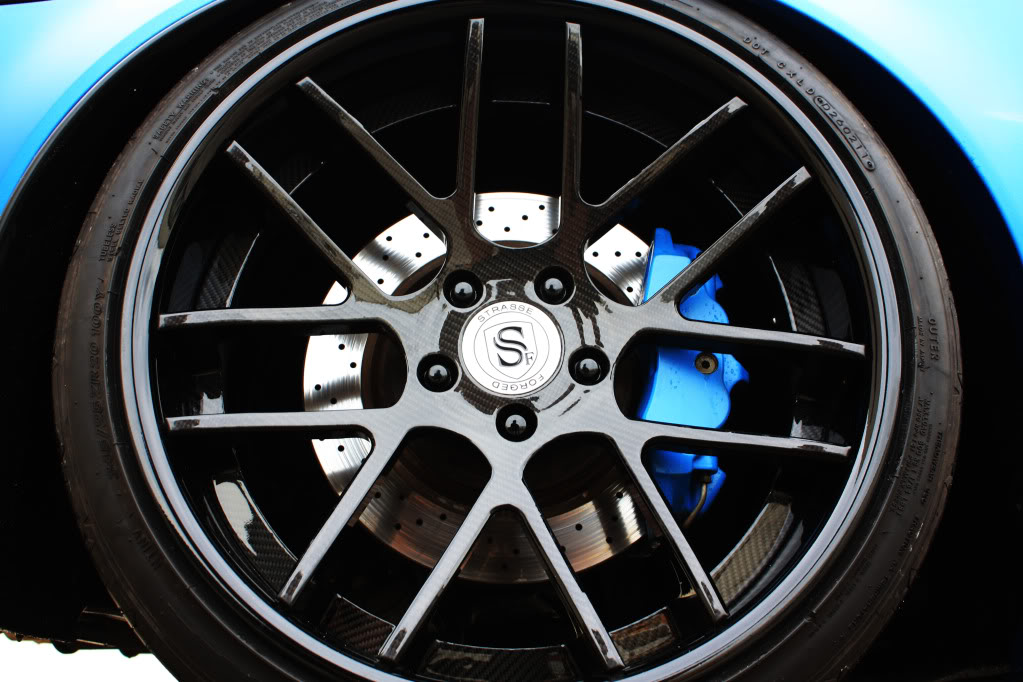 photo 1 Chevrolet Corvette custom wheels CF Strasse SM7 20x10.0, ET , tire size 275/25 R20. 20x13.0 ET 345/25 R20