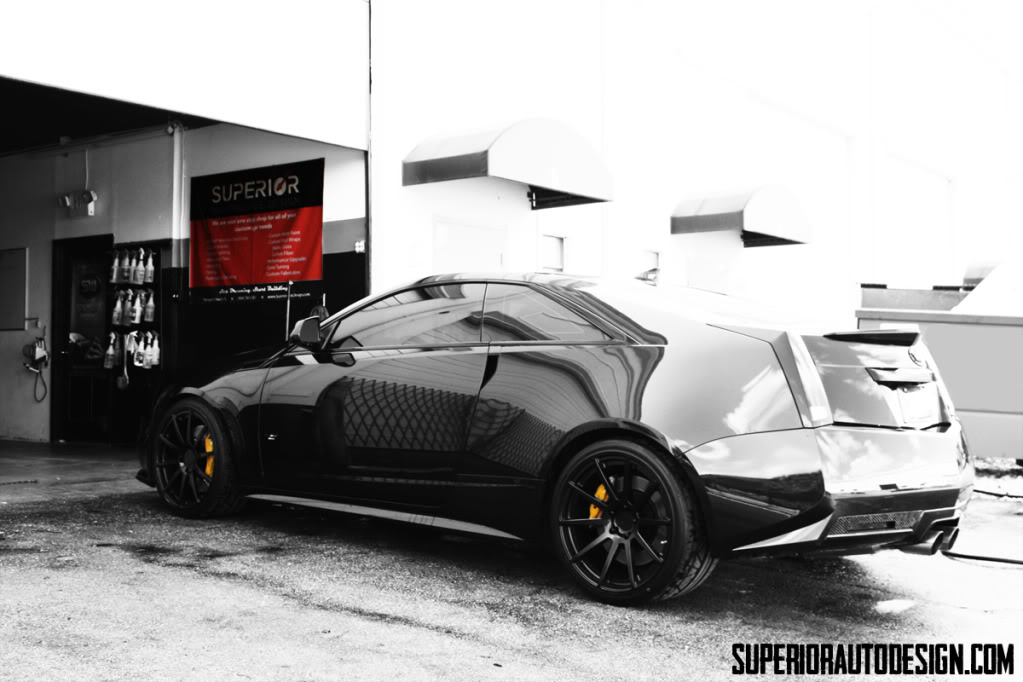 photo 10 Cadillac CTS-V custom wheels CF Strasse  20x, ET , tire size X R20. x ET 345/25 R