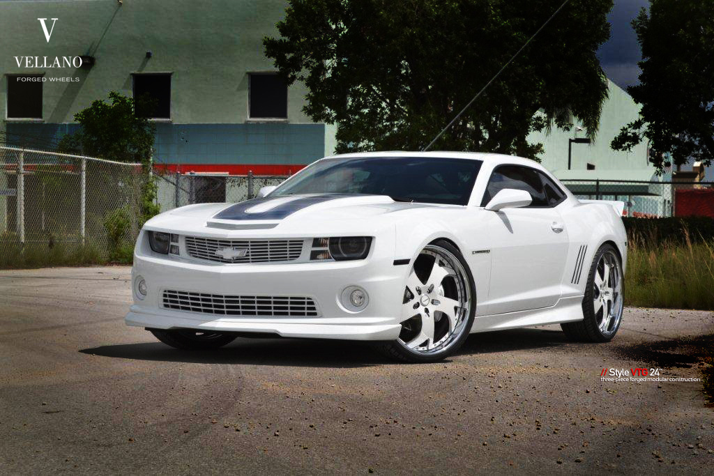 photo 5 Chevrolet Corvette custom wheels Vellano VTG 24 24x9.0, ET , tire size X R24. 24x10.0 ET 
